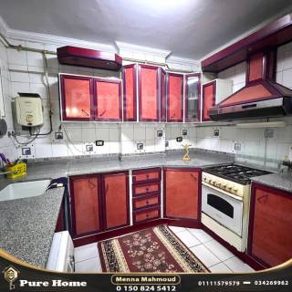 شقة للإيجار 189 متر ستانلي علي البحر مباشرا عمارة براند