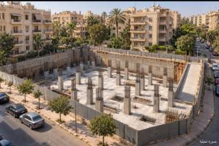 ارض 1100متر مشاركه في مصر الجديده موقع متميز
